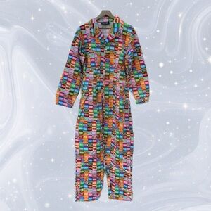 Big Bud Press Warped Logo Everyday Jumpsuit Size XL